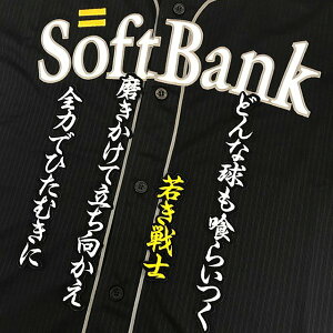 納期注意【ソフトバンクホークス 刺繍ワッペン 江川 応援歌】江川智晃 /応援歌/ユニフォーム/優勝/プロ野球刺しゅう/ワッペン【SG】