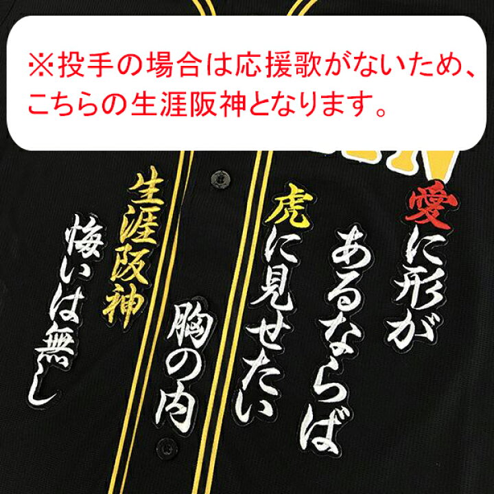 楽天市場】納期注意【阪神タイガース 刺繍ワッペン 5点セット 筆記体 