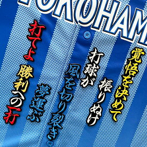 納期注意【横浜DeNAベイスターズ 刺繍ワッペン 松尾 応援歌】松尾汐恩/横浜ファン/カスタマイズ/カスタム/派手/応援歌/ユニフォーム/刺繍/刺しゅう/ワッペン/応援グッズ【SG】/クリスマス/