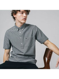 クールマックスブレンドジャガード半袖ポロシャツ LACOSTE ラコステ トップス ポロシャツ ブラック ベージュ グリーン ネイビー ブルー【送料無料】[Rakuten Fashion]