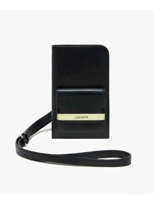 楽天市場】【SALE／50%OFF】レザースマホポーチ LACOSTE ラコステ 
