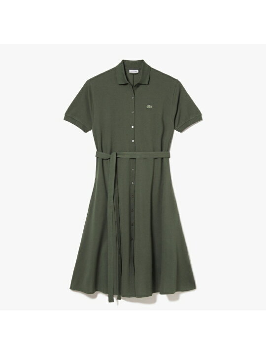 楽天市場】【SALE／50%OFF】ベルトデザインポロドレス LACOSTE 