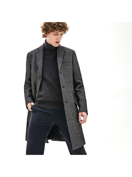 楽天市場】【SALE／50%OFF】グレンチェックチェスターコート LACOSTE 