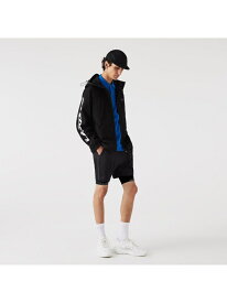 【SALE／30%OFF】スリーブプリントフィールドジャケット LACOSTE ラコステ ジャケット・アウター ブルゾン・ジャンパー ブラック ブラウン【RBA_E】【送料無料】[Rakuten Fashion]