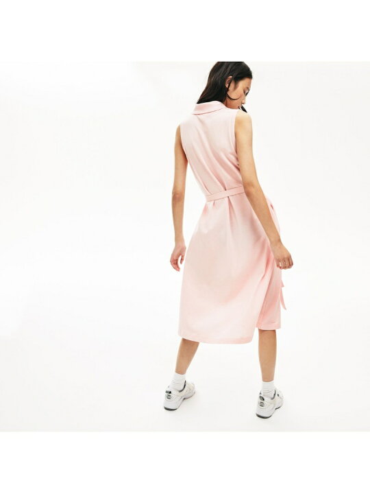 楽天市場】【SALE／40%OFF】ベルトデザインノースリーブポロドレス 