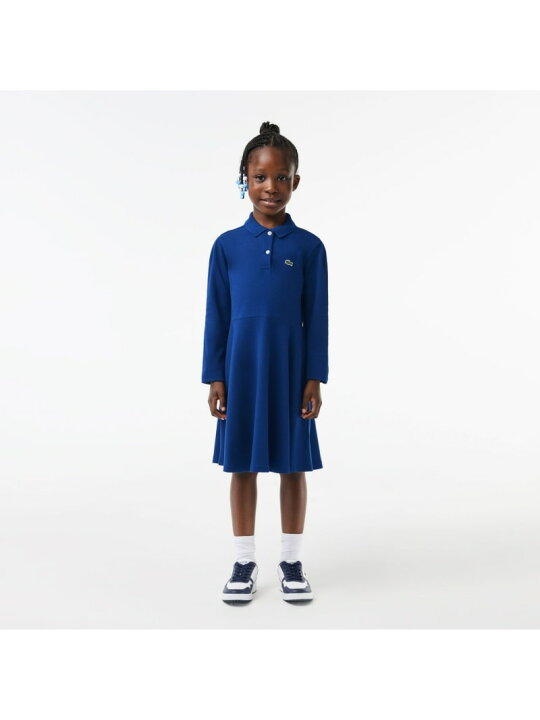 楽天市場】【SALE／40%OFF】【EC限定】GIRLS鹿の子地ポロドレス 