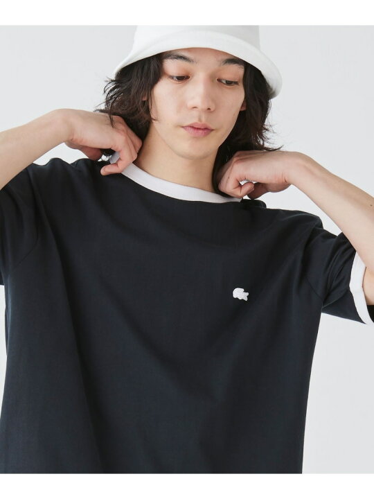 楽天市場】【オンライン限定】LACOSTE ワンポイントロゴ リンガーT 