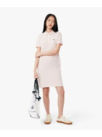 【SALE／40%OFF】ベーシックポロドレス LACOSTE ラコステ ワンピース・ドレス シャツワンピース ネイビー ピンク【RBA_E】【送料無料】[Rakuten Fashion]