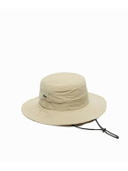 【SALE／40%OFF】ワンポイント撥水サファリハット LACOSTE ラコステ 帽子 ハット ブラック ベージュ【RBA…