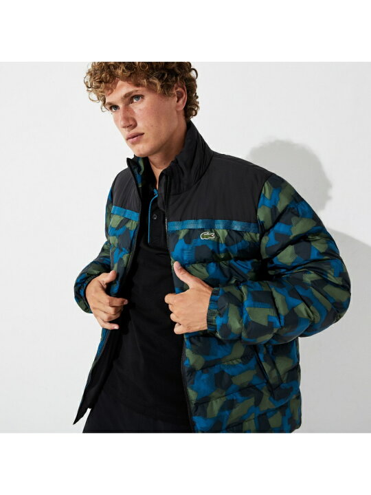 楽天市場】【SALE／50%OFF】オリジナル迷彩ダウンジャケット LACOSTE 