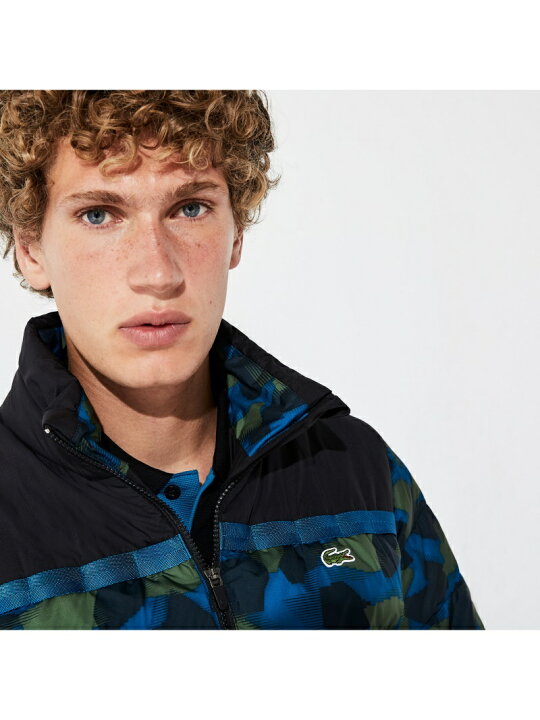 楽天市場】【SALE／50%OFF】オリジナル迷彩ダウンジャケット LACOSTE 