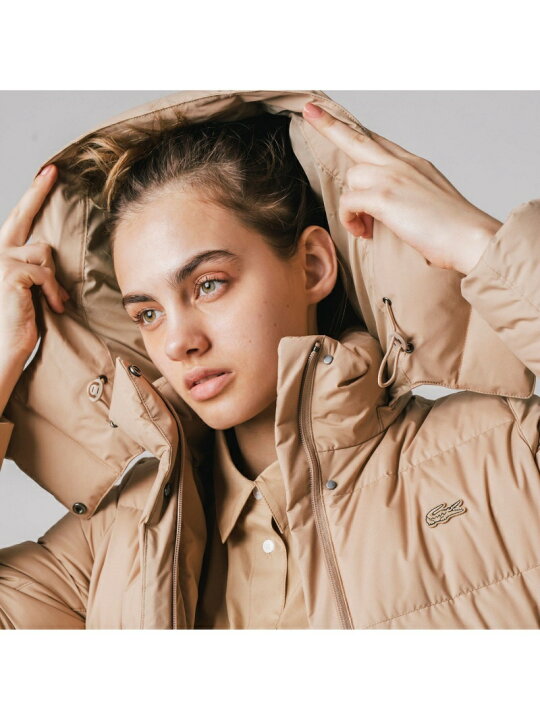 楽天市場】【SALE／50%OFF】フード脱着ダウンコート LACOSTE ラコステ 