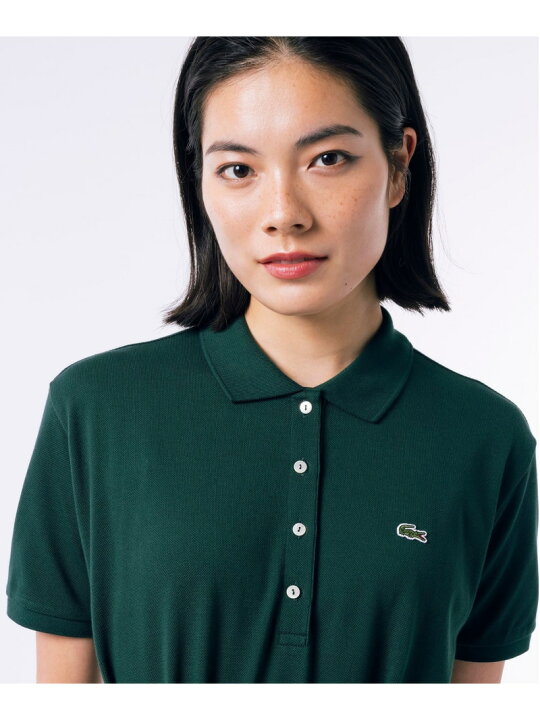 楽天市場】【SALE／50%OFF】鹿の子地マキシ丈ドレス LACOSTE ラコステ 