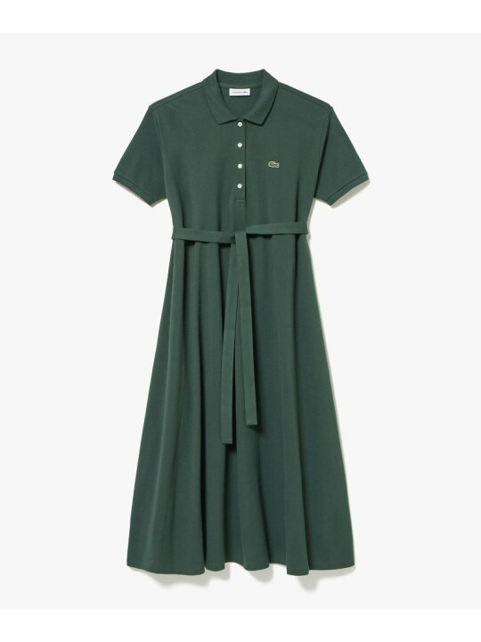 楽天市場】【SALE／40%OFF】鹿の子地マキシ丈ドレス LACOSTE ラコステ 