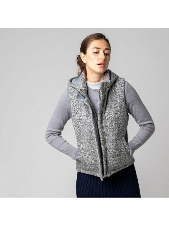 楽天市場】【SALE／50%OFF】フード付きニットベスト LACOSTE ラコステ 