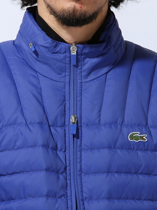 楽天市場】(M)防水性ジップアップジャケット LACOSTE ラコステ 