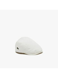 ベーシックコットンハンチング LACOSTE ラコステ 帽子 ハンチング・ベレー帽 ホワイト ベージュ ブラック ネイビー【送料無料】[Rakuten Fashion]