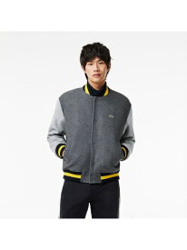 【SALE／40%OFF】ベーシックバーシティジャケット LACOSTE ラコステ ジャケット・アウター ブルゾン・ジャンパー グレー【RBA_E】【送料無料】[Rakuten Fashion]