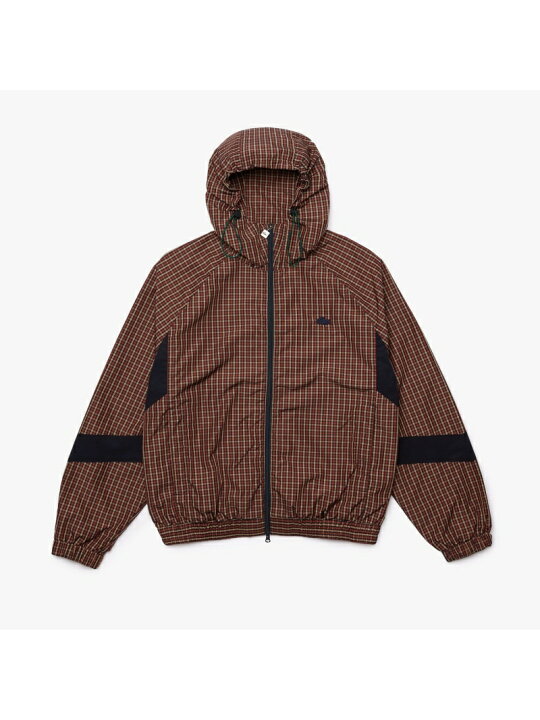 楽天市場】【SALE／40%OFF】LACOSTE L!VE チェックウィンドブレイカー  