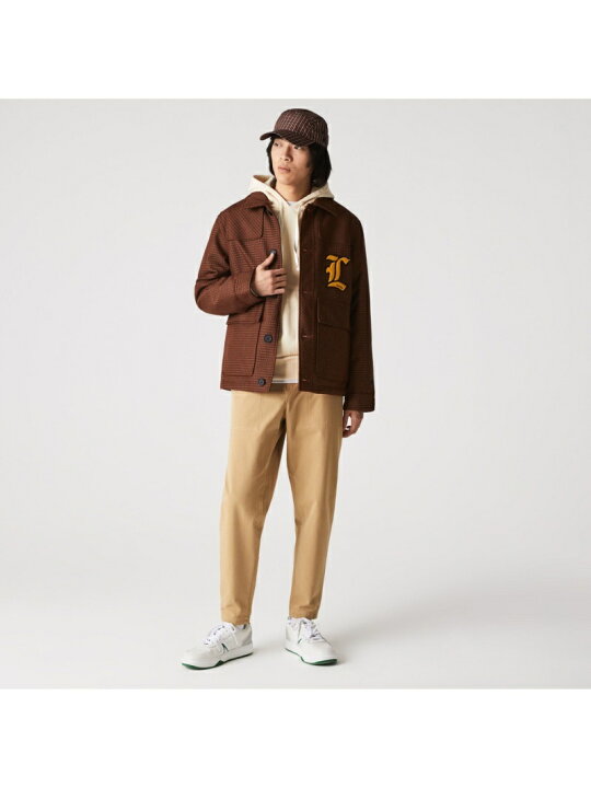 楽天市場】【SALE／50%OFF】LACOSTE L!VE ウールブレンドハウンド  