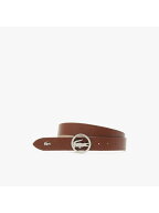 シルバーサークルバックルベルト LACOSTE ラコステ ファッション雑貨 ベルト イエロー ブラック ネイビー…