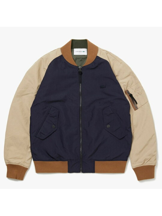 楽天市場】【SALE／50%OFF】リバーシブルボンバージャケット LACOSTE 