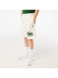 【SALE／40%OFF】BOYS グラフィカルプリントスウェットショーツ LACOSTE ラコステ パンツ その他のパンツ ホワイト【RBA_E】【送料無料】[Rakuten Fashion]