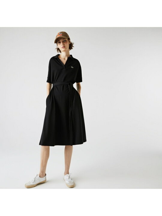楽天市場】【SALE／50%OFF】リラックスフィットピケポロドレス LACOSTE 