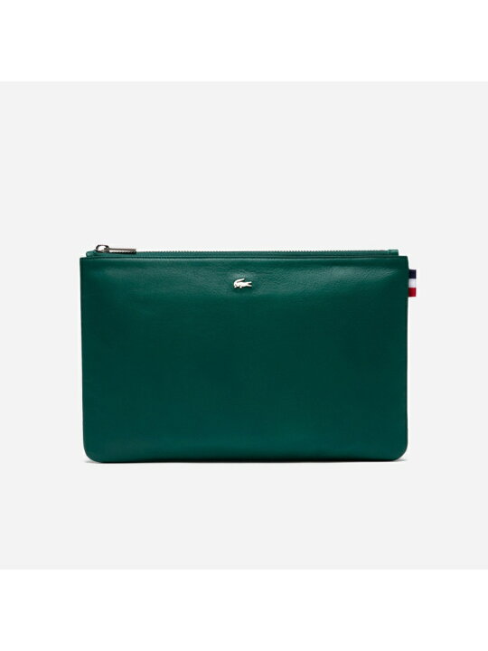 楽天市場】【SALE／60%OFF】DOUX ソフトレザークラッチポーチ LACOSTE 