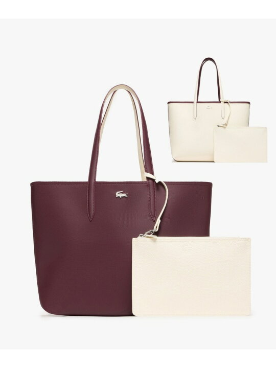 楽天市場】ANNA 2WAY リバーシブル トートバッグ LACOSTE ラコステ 