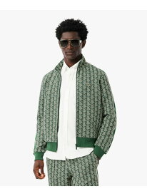 モノグラムジャカードトラックジャケット 【セットアップ対応】 LACOSTE ラコステ トップス その他のトップス レッド ブルー グリーン ベージュ ブラウン ネイビー ブラック【送料無料】[Rakuten Fashion]