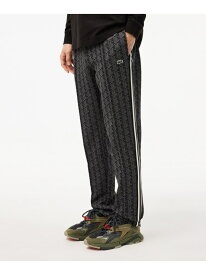 サイドテーピングモノグラムジャカードトラックパンツ LACOSTE ラコステ パンツ ジャージ・スウェットパンツ ブラウン グリーン ネイビー レッド ブルー ベージュ ブラック【送料無料】[Rakuten Fashion]