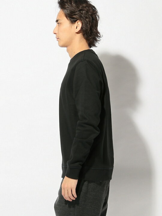楽天市場】【SALE／50%OFF】ベロア風ロゴプリント入りクルーネック 