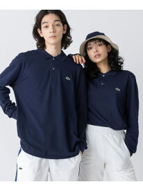 オリジナルフィット 長袖 ポロシャツ LACOSTE ラコステ トップス ポロシャツ ネイビー ホワイト ベージュ ブラック グリーン レッド ピンク ブルー【送料無料】[Rakuten Fashion]