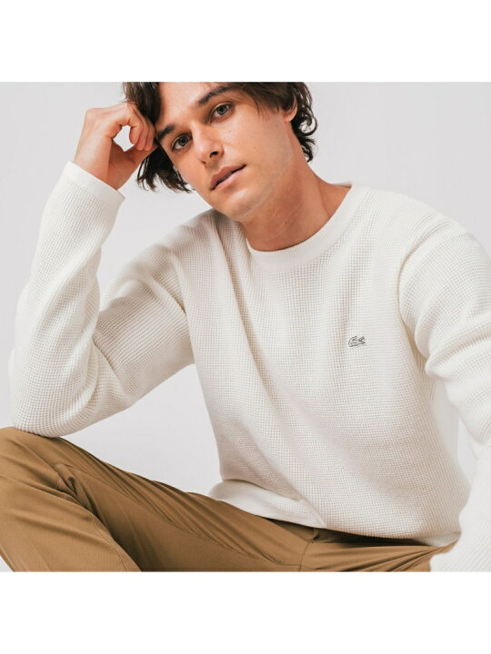 楽天市場】【SALE／30%OFF】ワッフルニットロングスリーブTシャツ 