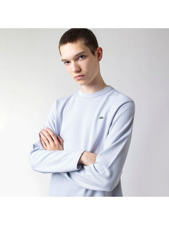 楽天市場】鹿の子地ロングスリーブTシャツ LACOSTE ラコステ トップス 