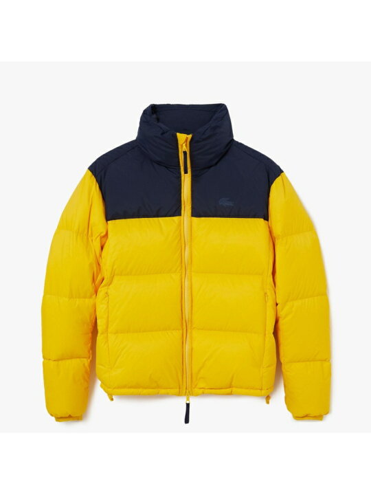 楽天市場】【SALE／50%OFF】収納フード付きカラーブロックダウン 
