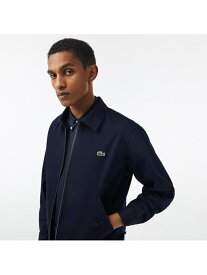 【SALE／30%OFF】ジップアップストレッチハリントンジャケット LACOSTE ラコステ ジャケット・アウター ブルゾン・ジャンパー ネイビー グリーン【RBA_E】【送料無料】[Rakuten Fashion]