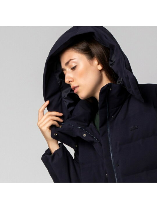 楽天市場】【SALE／50%OFF】鹿の子地ダウンコート LACOSTE ラコステ  