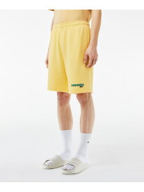 【SALE／30%OFF】ウォッシュドシンプルスウェットショーツ LACOSTE ラコステ パンツ その他のパンツ レッド イエロー【RBA_E】【送料無料】[Rakuten Fashion]