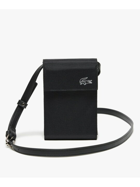 楽天市場】ソリッドナイロン スマホ&ウォレットポーチ LACOSTE 