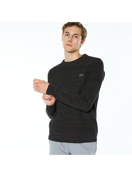楽天市場】【SALE／50%OFF】コットンニットワッフルセーター LACOSTE 
