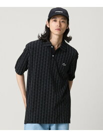【SALE／30%OFF】インディゴ鹿の子地ポロシャツ LACOSTE ラコステ トップス ポロシャツ ブラック ブルー【RBA_E】【送料無料】[Rakuten Fashion]