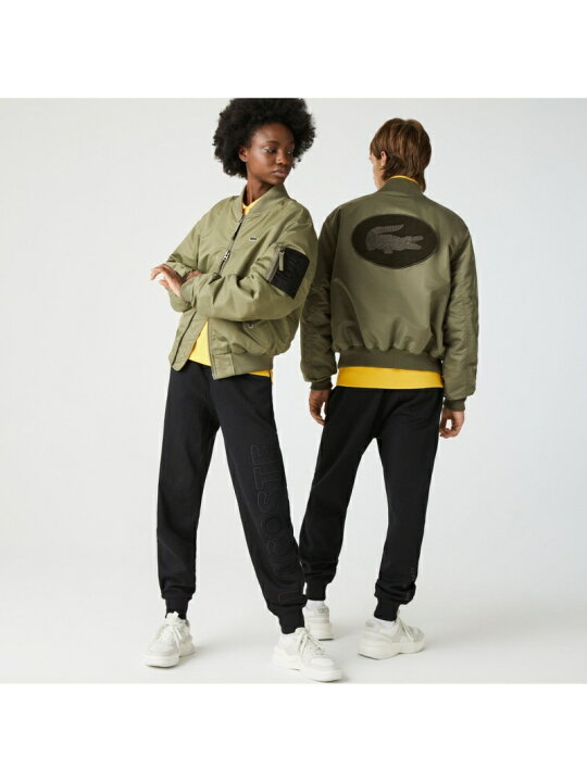 楽天市場】【SALE／30%OFF】LACOSTE L!VE ユニセックス フェルトロゴMA 