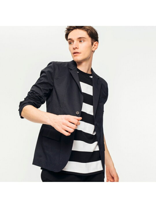 楽天市場】【SALE／50%OFF】シアサッカーテーラードジャケット LACOSTE 