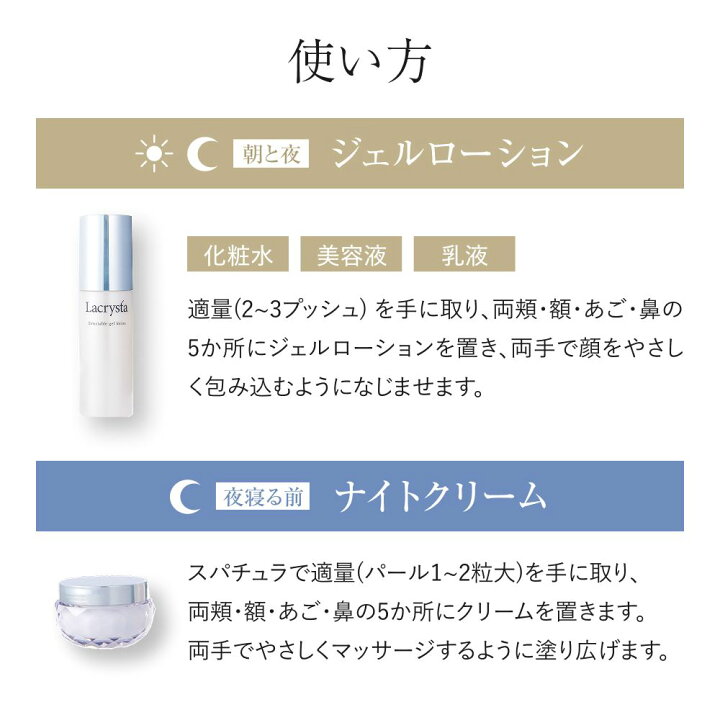 楽天市場】【☆anan掲載！】ラクリスタ 高保湿 スキンケア 2点セット 