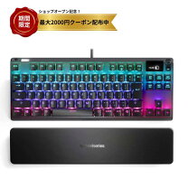 楽天市場】steelseries キーボード apex 7 redの通販
