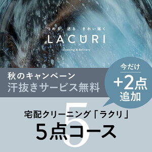 【10/11までの300円オフクーポンあり】 宅配クリーニング 保管 宅配 クリーニング 汗抜き無料 5点コース 詰め放題 衣替え 夏物 ダウンジャケット 新生活 汗取り シミ抜き ボタン修理 毛玉取り オーガニック 個別洗い ハンガー仕上げ ロイヤル仕上げ ラクリ lacuri