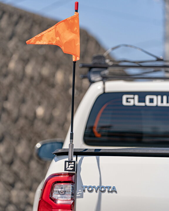 楽天市場】フラッグポール アンテナ ブラックポール 2フィート 60cm 旗  