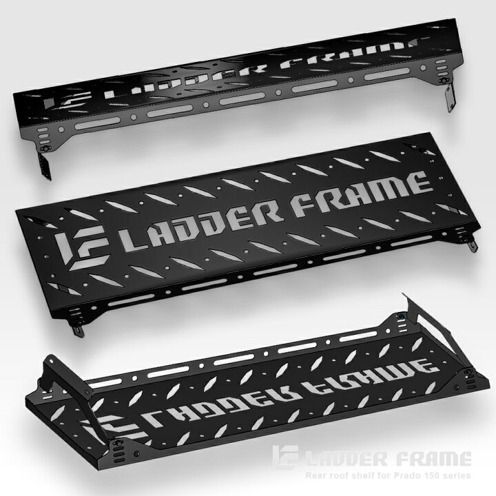 楽天市場】プラド 150 リアラック 車内用ラック 収納用 棚 LANDCRUISE 